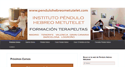 Desktop Screenshot of pendulohebreometutelet.com